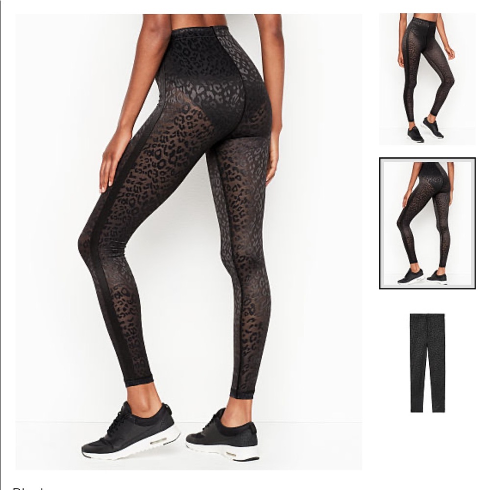 VS high-rise leopard tights - Picture 3 of 5